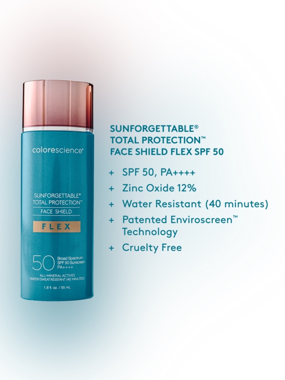 Colorescience Sunforgettable Total Protection Face Shield SPF 50 - Deep Skin - Picture 2 of 3